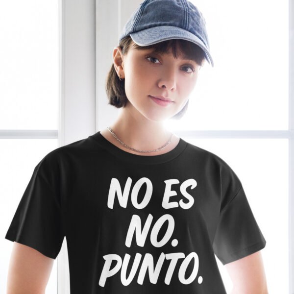 Women’s crop top NO es NO punto
