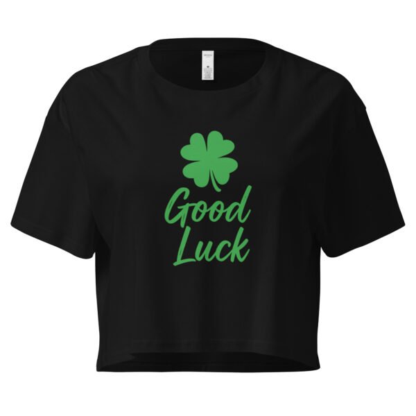 Women’s crop top good luck