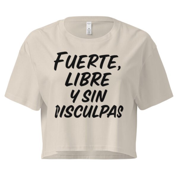 Women’s crop top sin disculpas