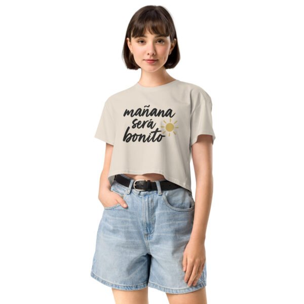 Women’s crop top mañana sera bonito