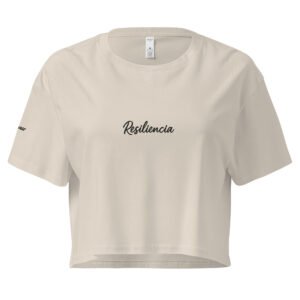 resiliencia  crop top (BORDADO)
