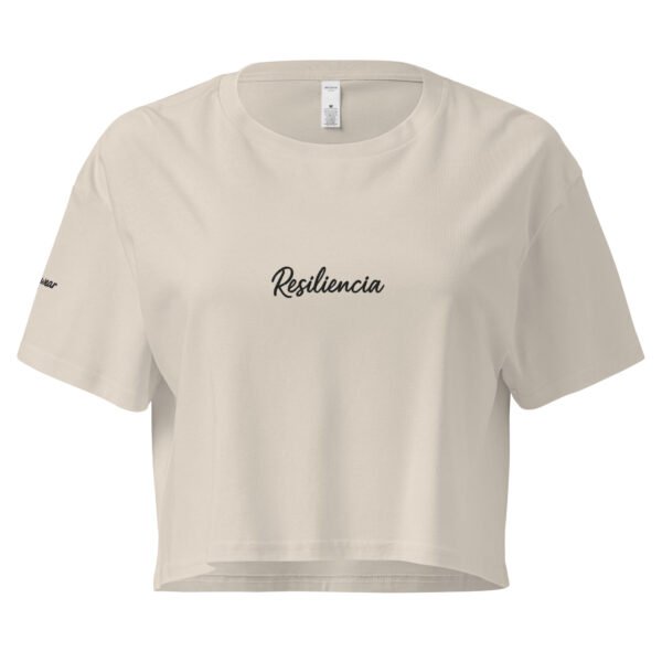 resiliencia  crop top (BORDADO)