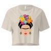 Frida - arte, fuerza y rebeldía   crop top