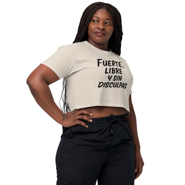 Women’s crop top sin disculpas