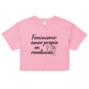Women’s crop top amor propio