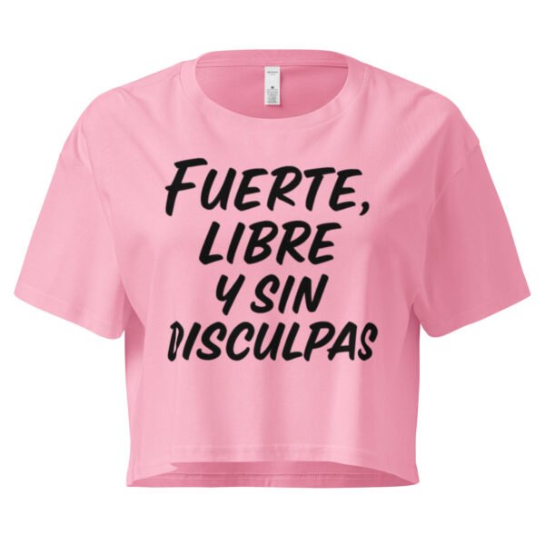 Women’s crop top sin disculpas