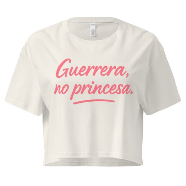 Women’s crop top guerrera no princesa