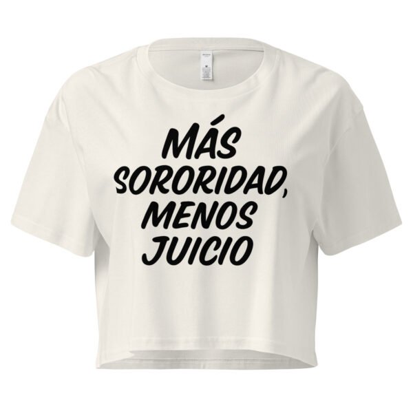 Women’s crop top menos juicio