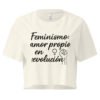 Women’s crop top amor propio