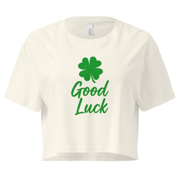 Women’s crop top good luck