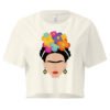 Frida - arte, fuerza y rebeldía   crop top