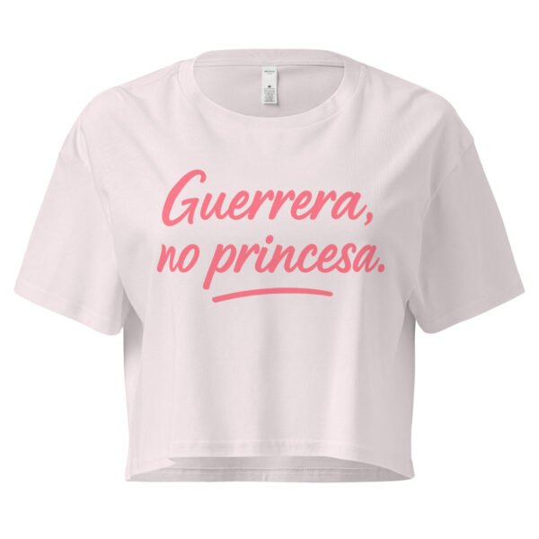 Women’s crop top guerrera no princesa