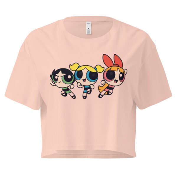 women crop top super poderosa