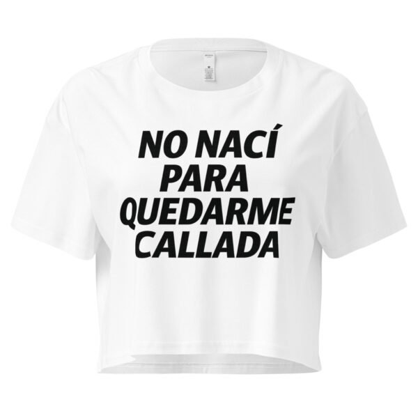 Women’s crop top no me callo