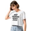 Women’s crop top menos juicio