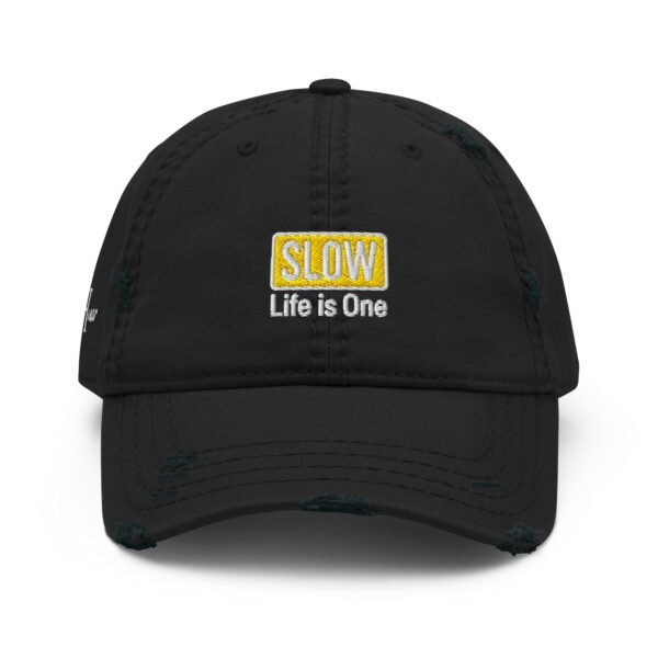 SLOW LIFE IS ONE   Hat (BORDADA)