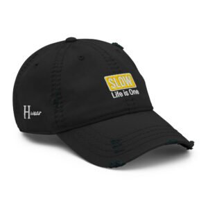 SLOW LIFE IS ONE   Hat (BORDADA)