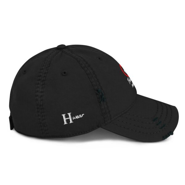 Forward, Not Back – Embroidered Distressed  Hat