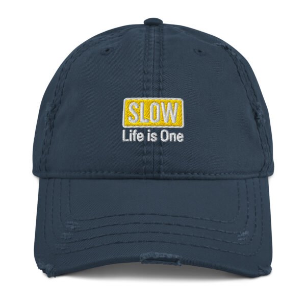 SLOW LIFE IS ONE   Hat (BORDADA)