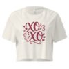 xoxo  crop top