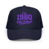 Foam trucker hat 1980 old shool
