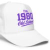 Foam trucker hat 1980 old shool