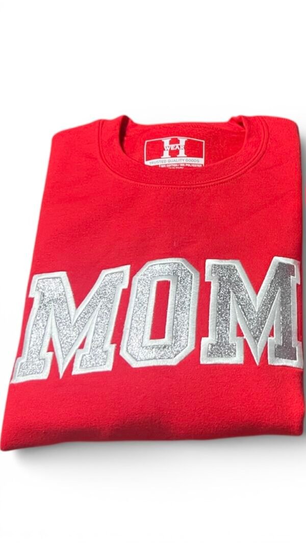 Momm Red Sweatshirt – Matching Style