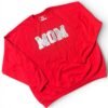 Momm Red Sweatshirt – Matching Style