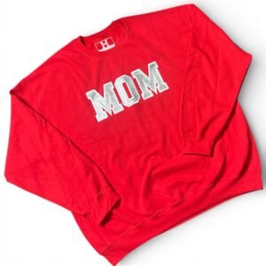 Momm Red Sweatshirt – Matching Style